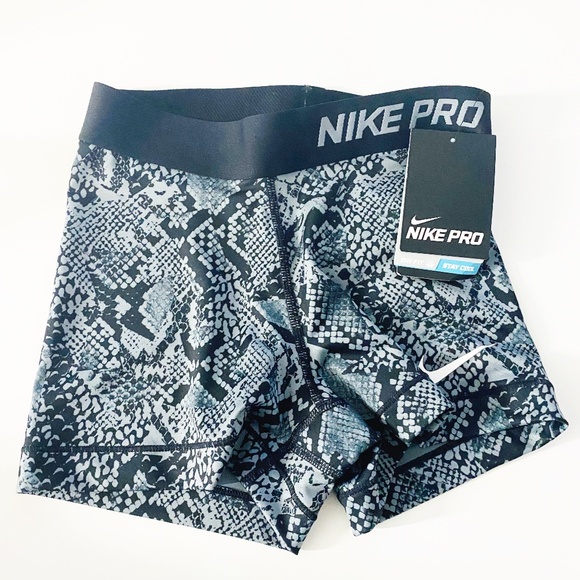 Nike Pants - Nike Pro Snake Print Biker Shorts